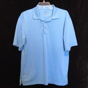 LIKE NEW SOLID PGA TOUR MENS SHORT SLEEVED SHIRT